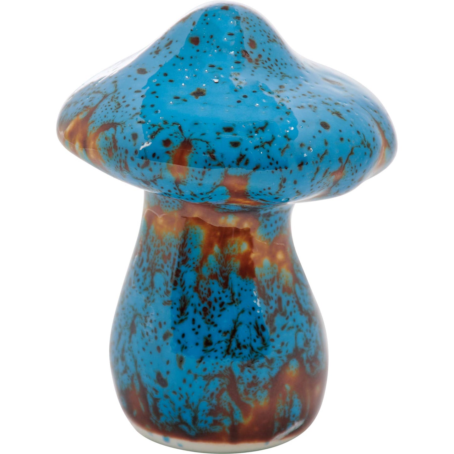 Glazed Wild Mushrooms Figurine Set