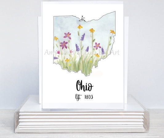 Ohio Flowers Boxed Note Cards