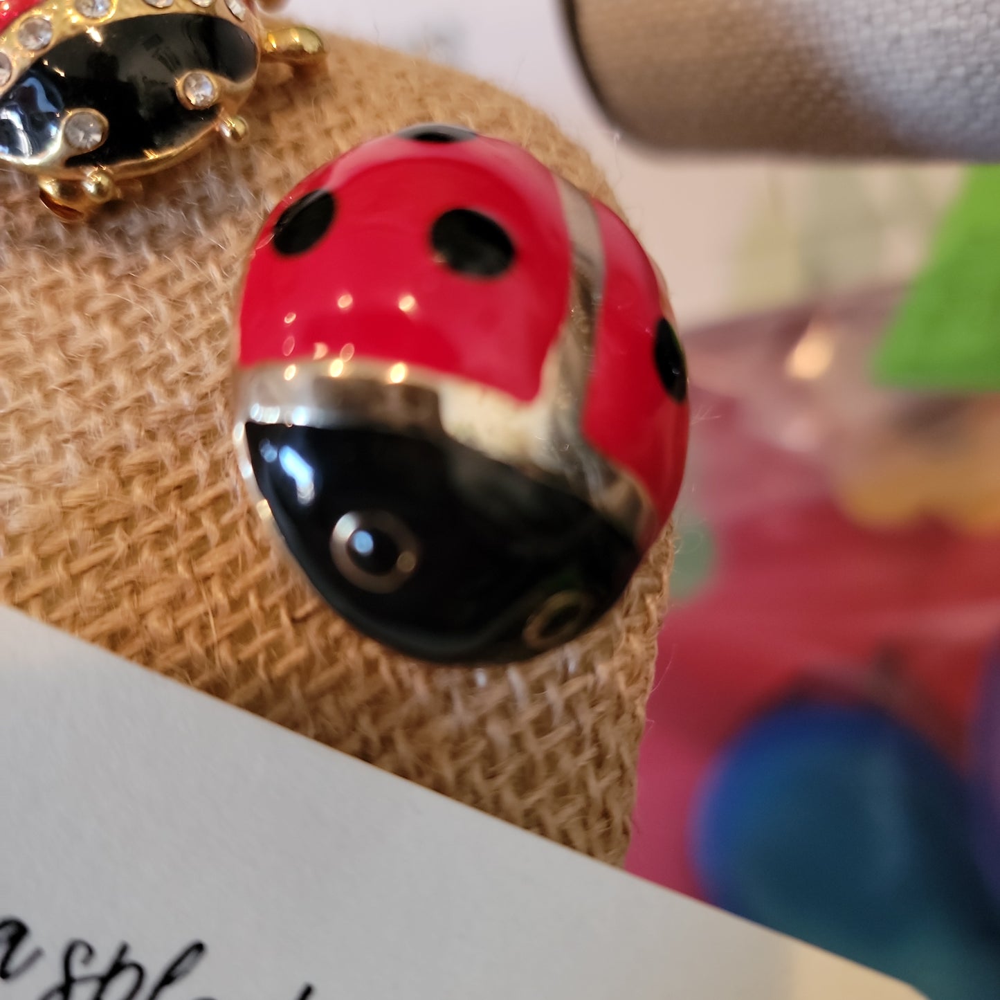 Ladybug Pins