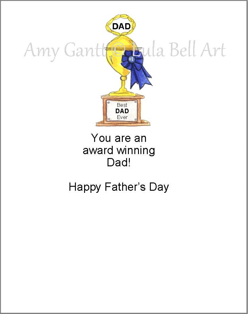 Father's Day - Best Dad Ever Greeting Card