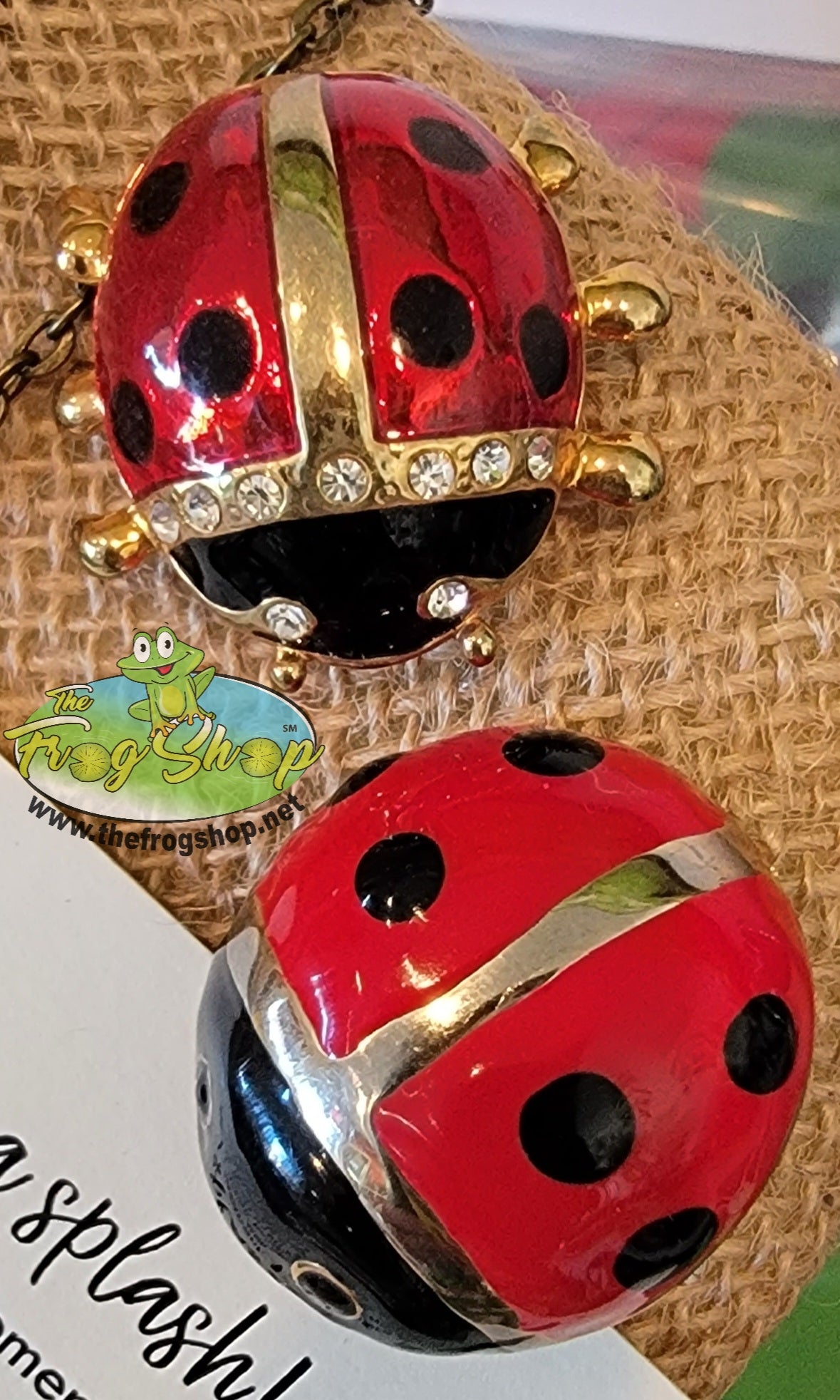 Ladybug Pins