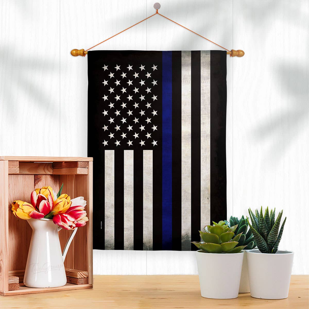 Flag Co - USA Thin Blue Line First Responders