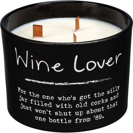 Candle - Wine Lover- Scent Lavender