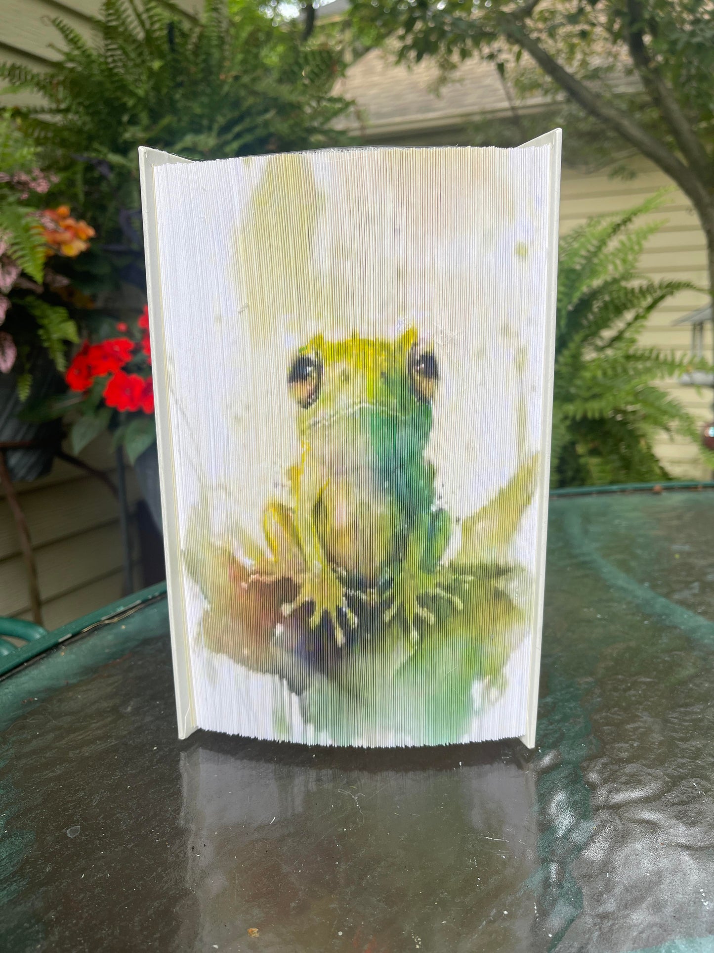 Faux Painted Book Art