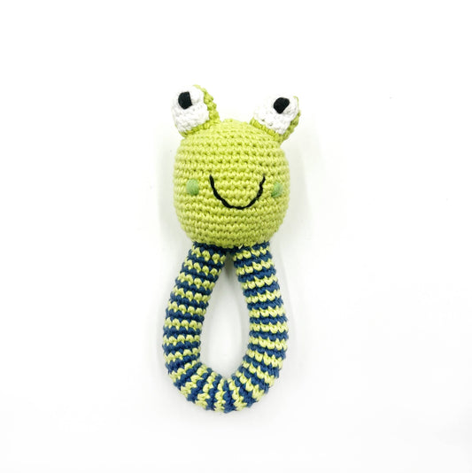 Frog ring rattle