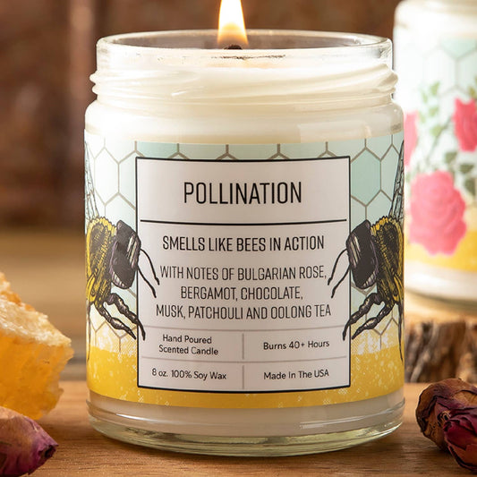 Bee Rose Candle