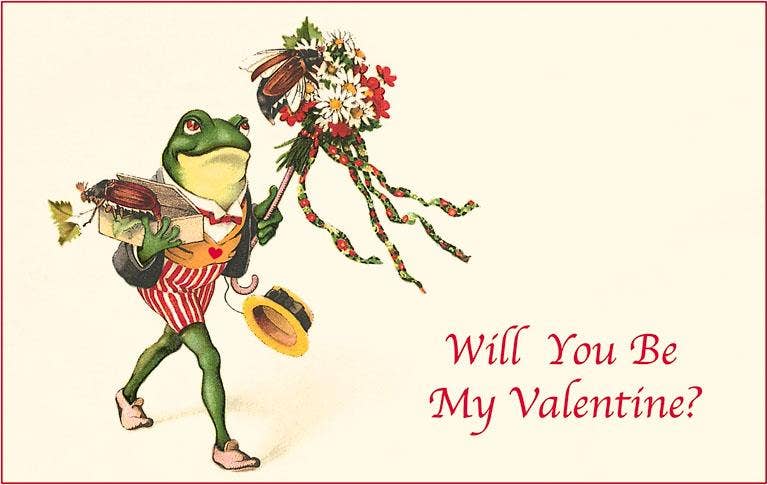 Valentine Froggie Went A-Courtin