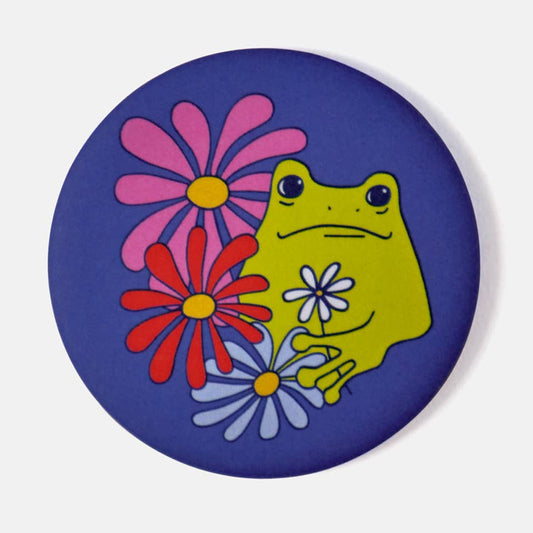 Flower Froggy Magnet