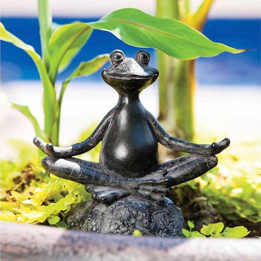 Yoga Frog Statuary