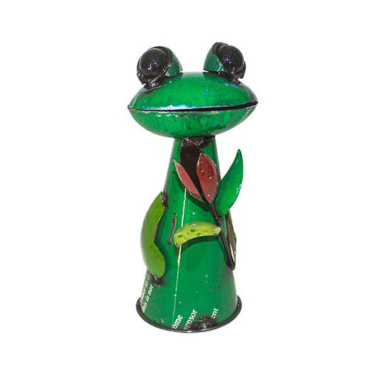 Lily Frog Statue