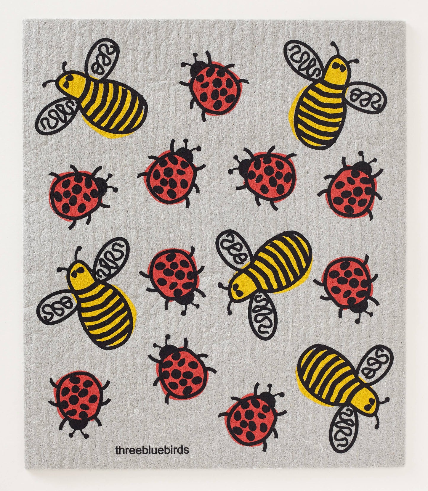 Swedish Dishcloths - Bees and Ladybugs