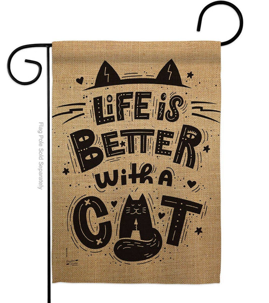 Flag-Life is Better With A Cat