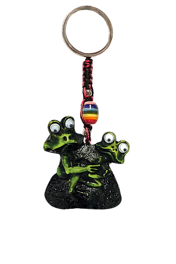 Key Chain Happy Frogs
