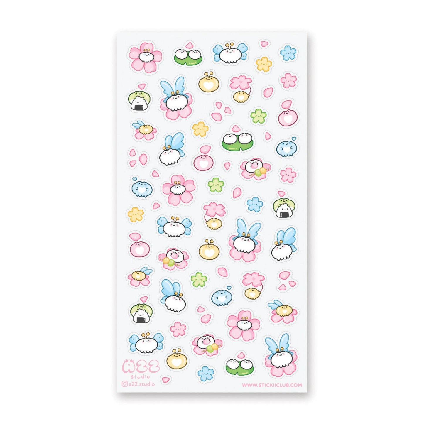 Fairy Frogs Sticker Sheet