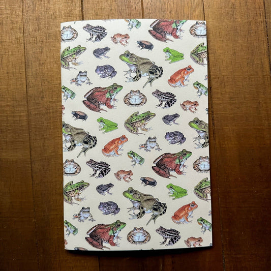 Frogs and Toads Handmade Journal