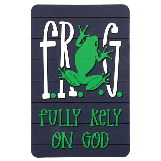 Bookmark Pocket Fully Rely On God